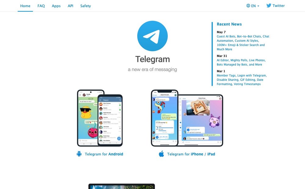 Telegram messenger