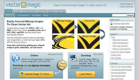 vectormagic The Best Web Design Online Tools