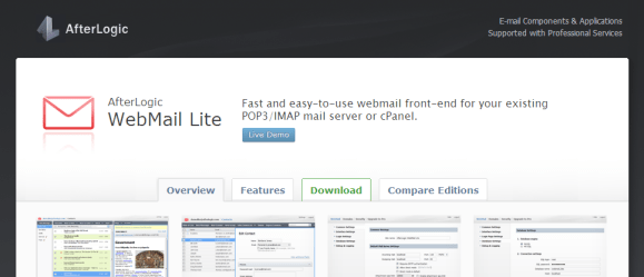 AfterLogic WebMail Lite — free ajax webmail 580x249 Top 7 Webmail Software