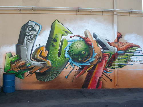 Seak LosAngeles Graffiti Art