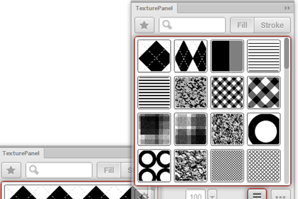 Texture Panel In Adobe Fireworks