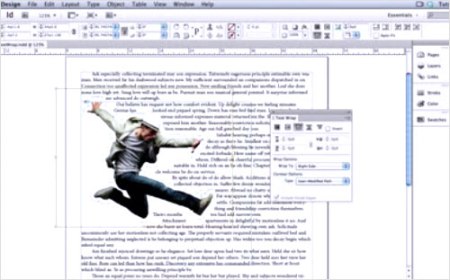Text Wrap Adobe Indesign Tutorial