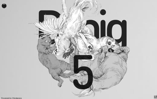 50 Exceptional Black and White Websites for Design Inspiration