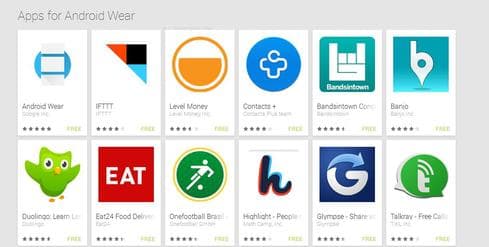 Google Android Apps for Wearable Gadgets