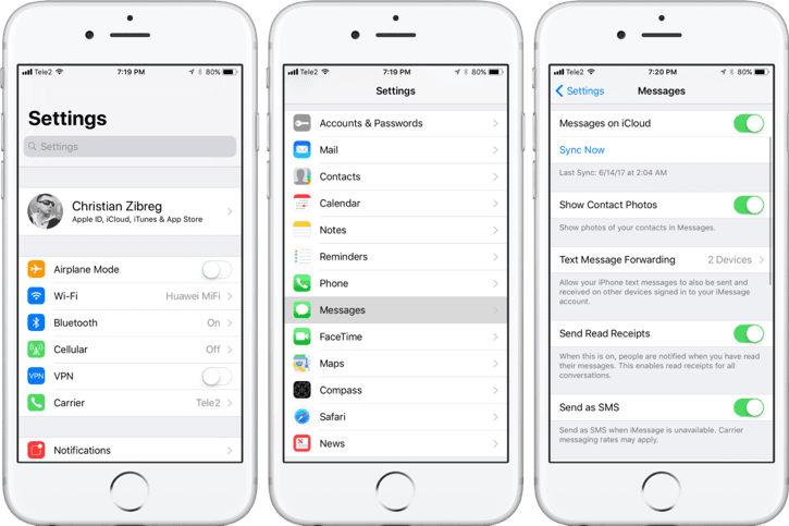 Few Easy Steps to Sync iMessage across Your Multiple Devices