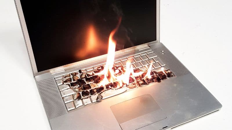 How to Prevent Laptop Burns