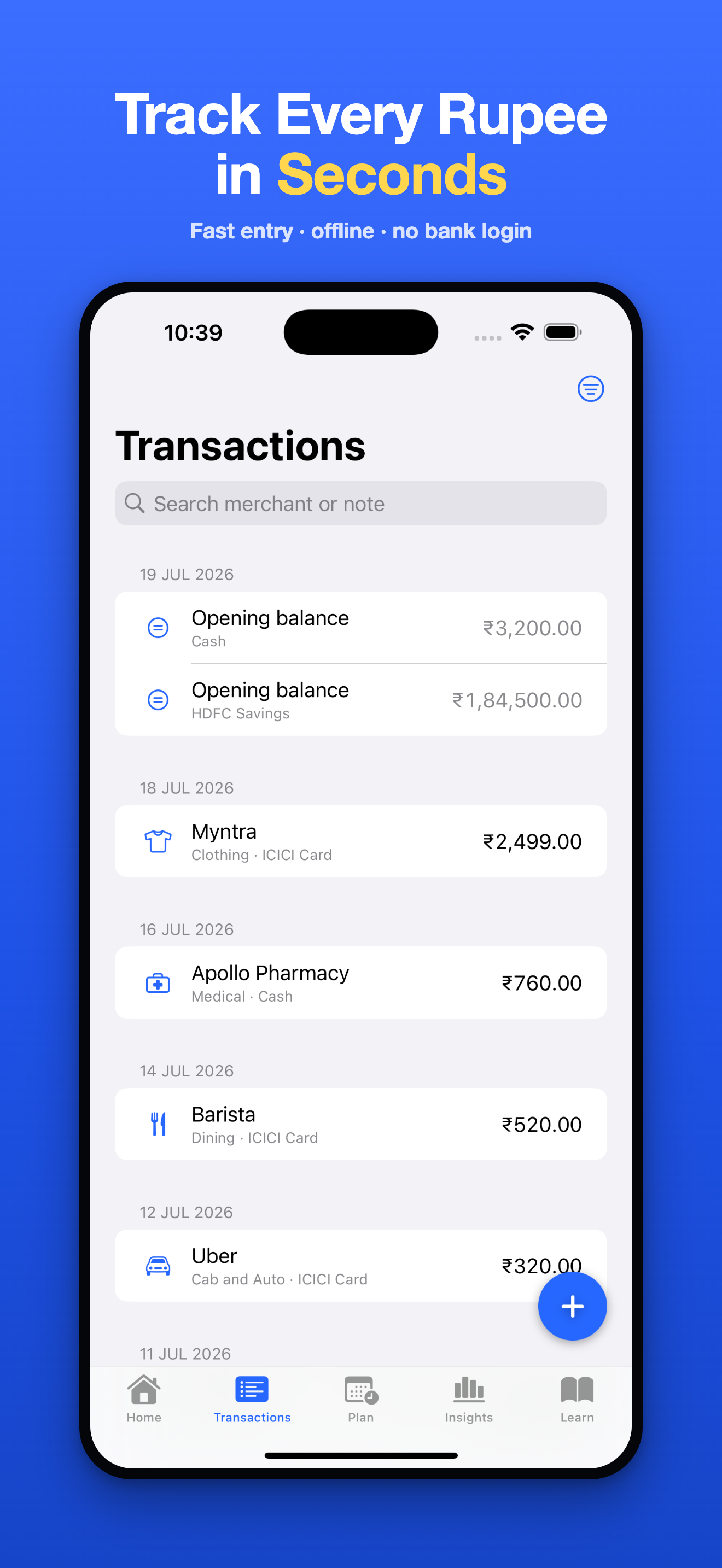 Transactions