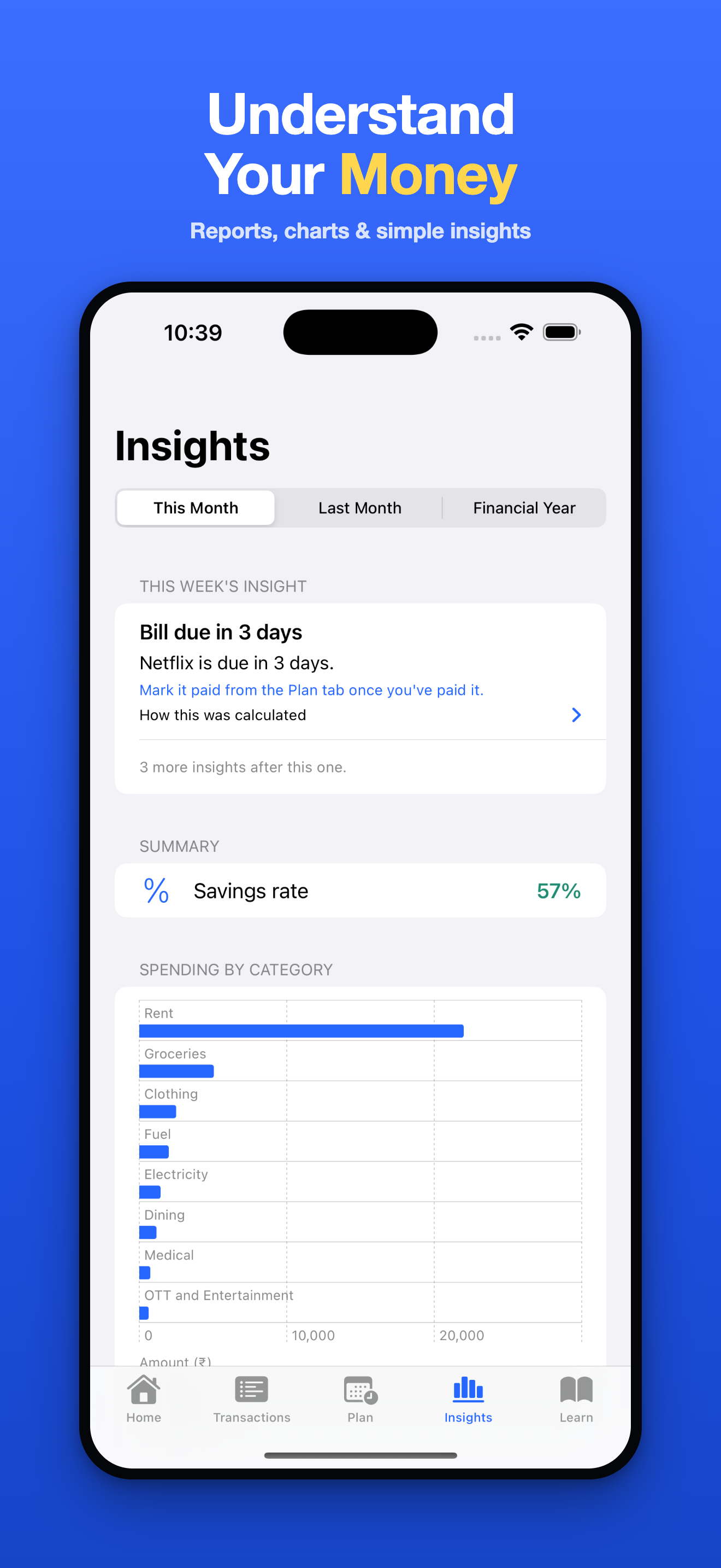 Insights and reports