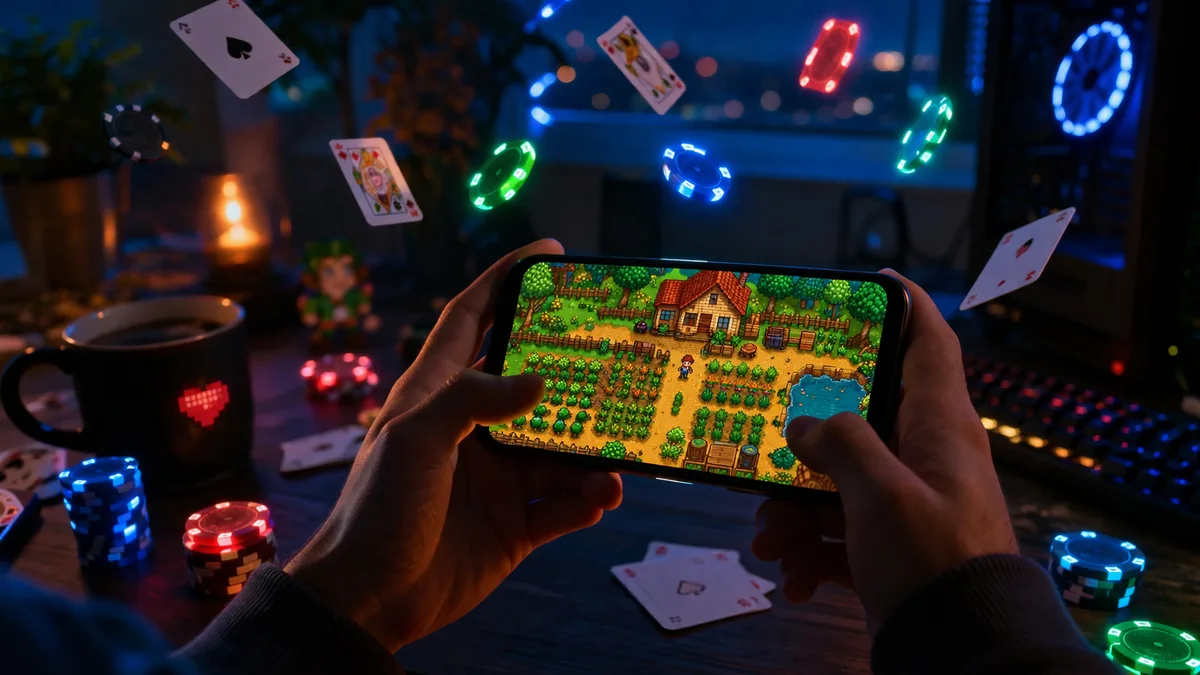 Racing and platformer games on Android mobile devices