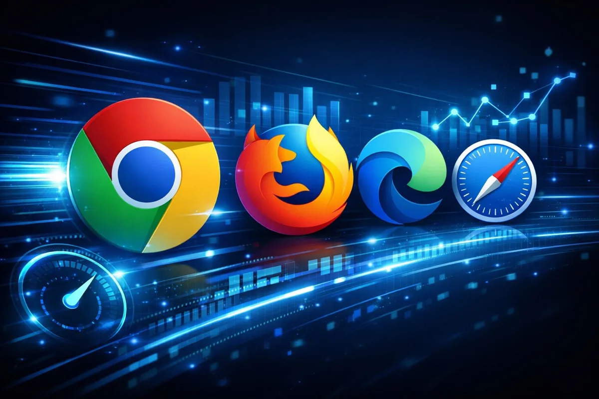 Browser performance and speed comparison for Linux 2026