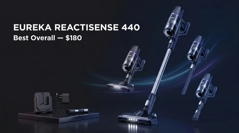 Eureka ReactiSense 440 cordless vacuum