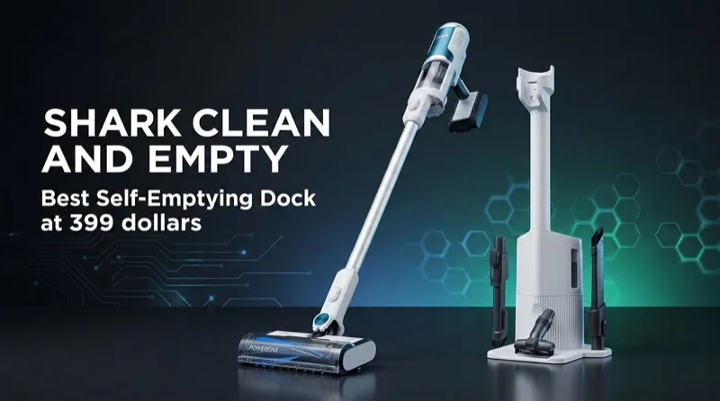Shark Clean and Empty cordless vacuum with self-emptying dock