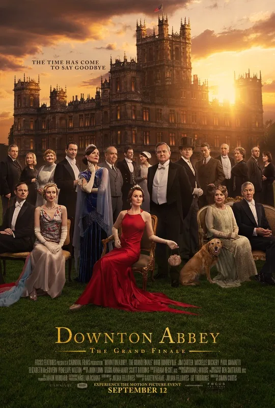Downton Abbey The Grand Finale movie poster - Netflix March 2026