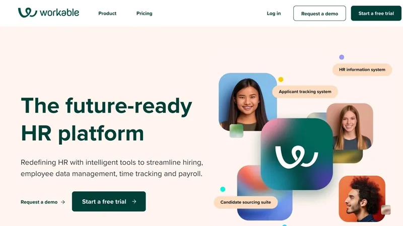 Workable all-in-one HR software and recruiting platform