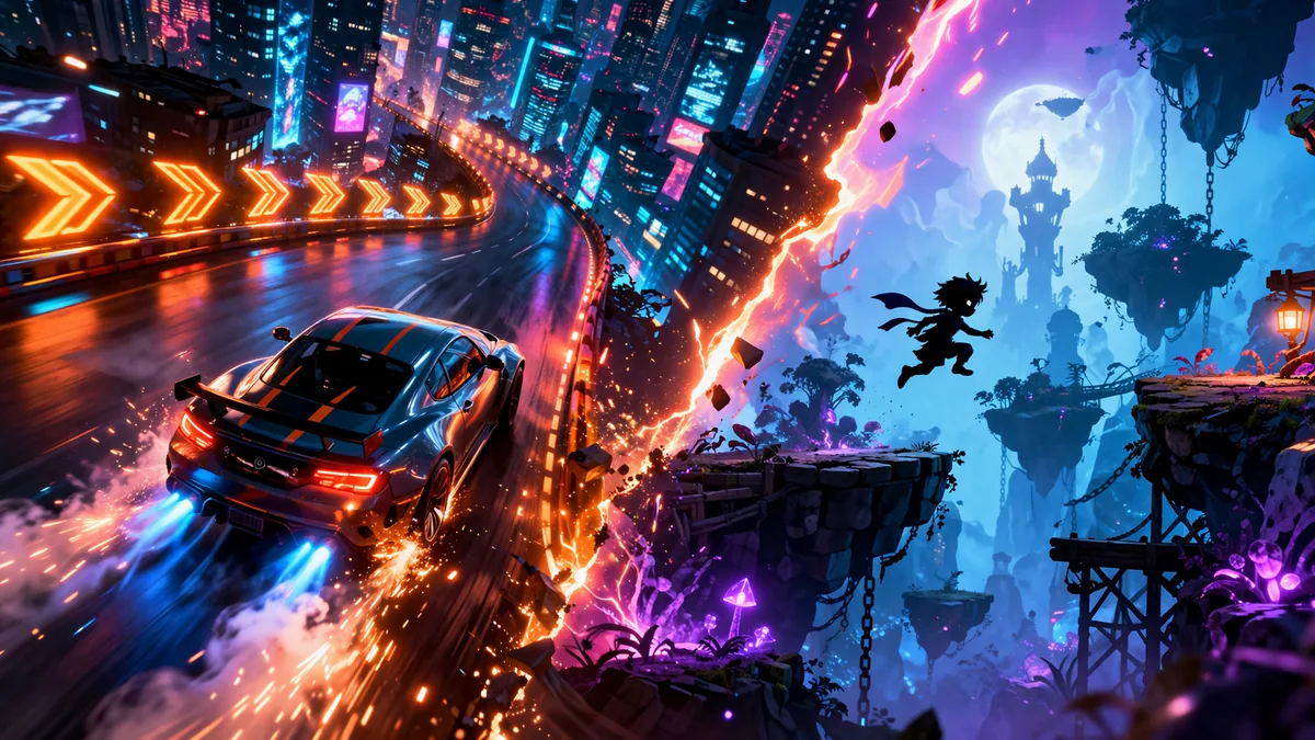 Mobile gaming setup with card games and farming games on smartphone