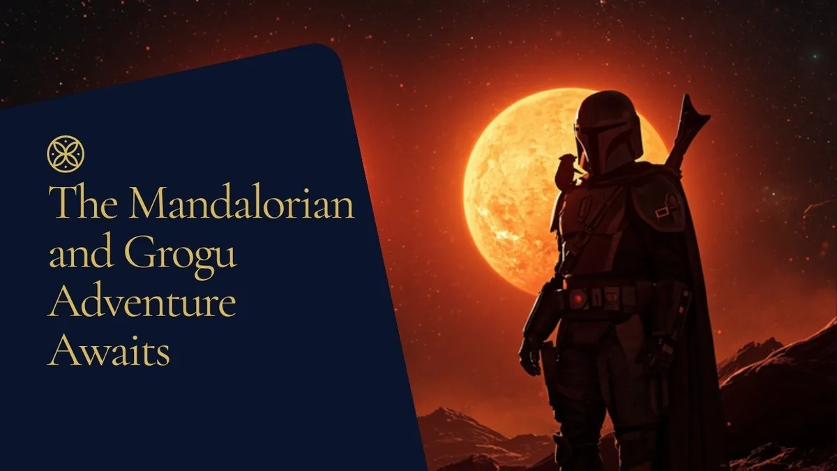 Mandalorian and Grogu film still