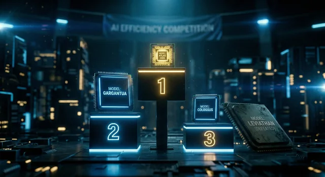 AI reranker benchmark comparison showing smaller models competing with larger ones