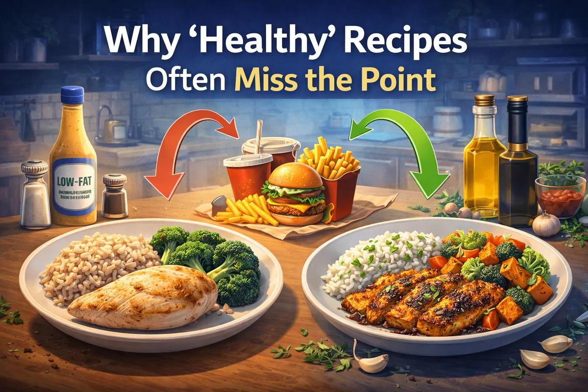 Healthy vs tasty: a kitchen showdown