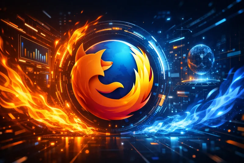 Firefox 149 browser logo with new features