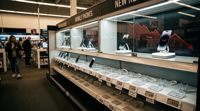 Global smartphone shipments declining with empty store shelves and rising prices