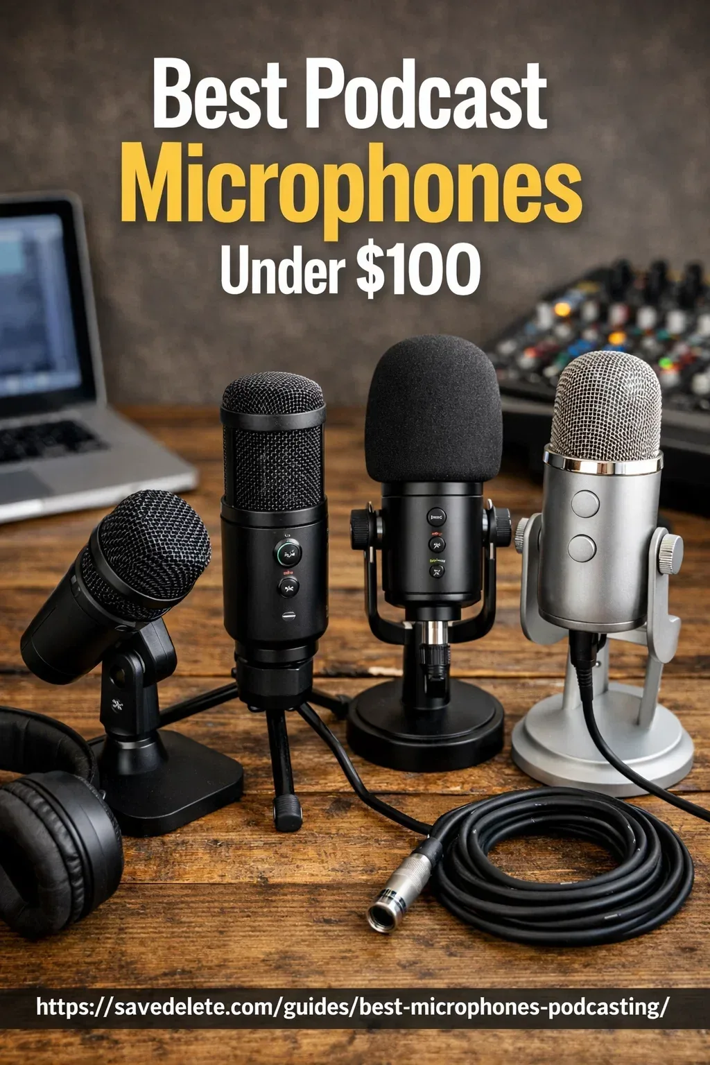 Best Podcast Microphone Under $100 | Savedelete