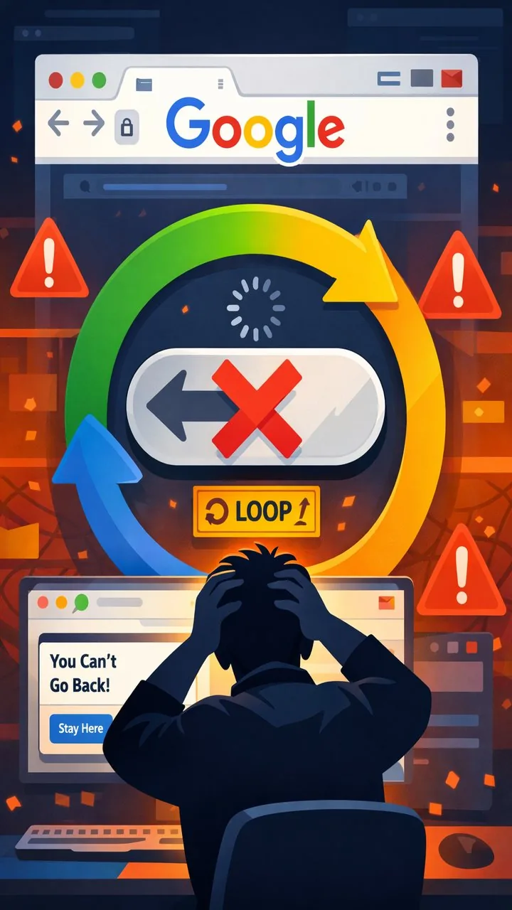 Google Classifies Back Button Hijacking as Malicious — Search Rankings Drop in June