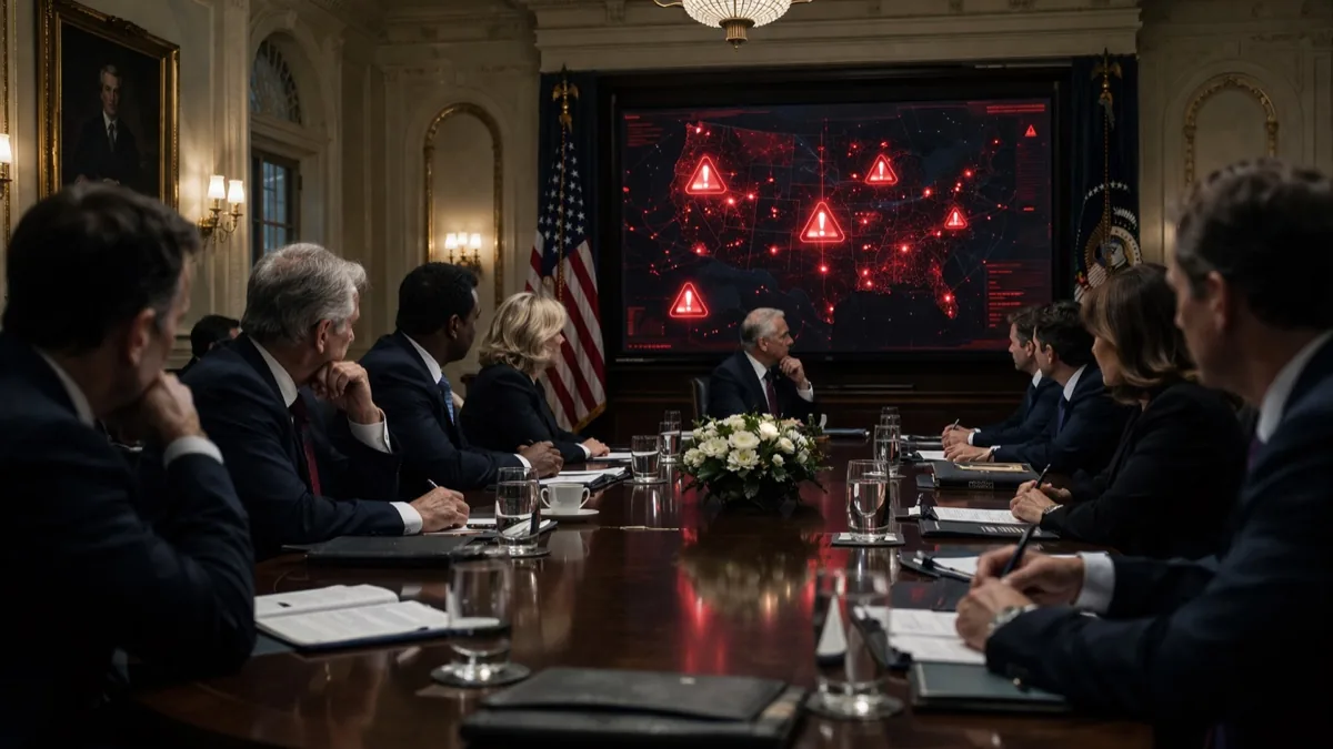 Treasury and Fed emergency meeting with bank CEOs about AI cybersecurity risks