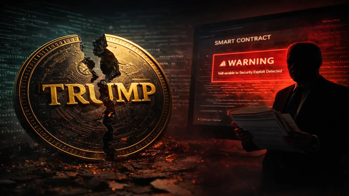 Trump WLFI crypto token investor revolt over hidden backdoor freeze mechanism