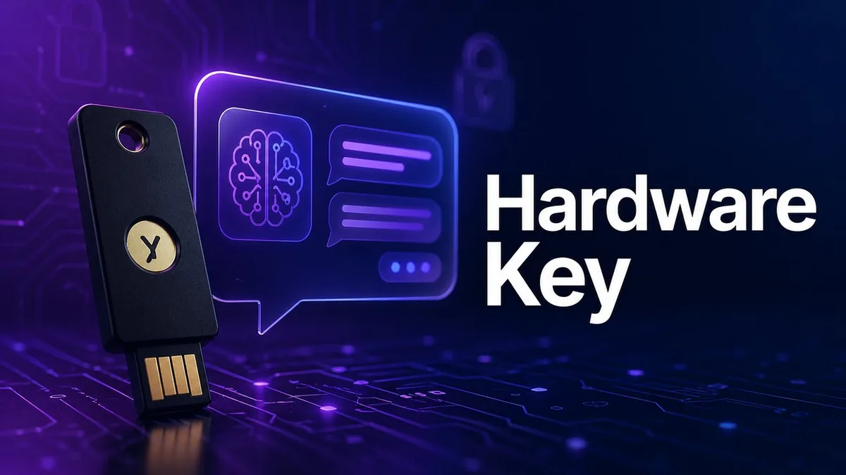 ChatGPT YubiKey hardware security key authentication