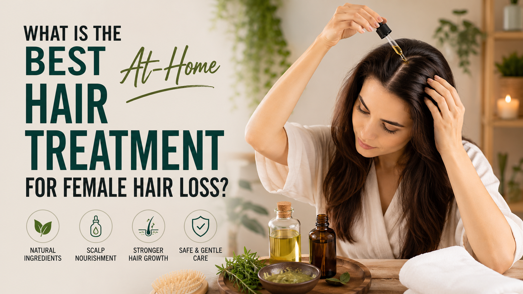 What Is the Best At-Home Hair Treatment for Female Hair Loss?