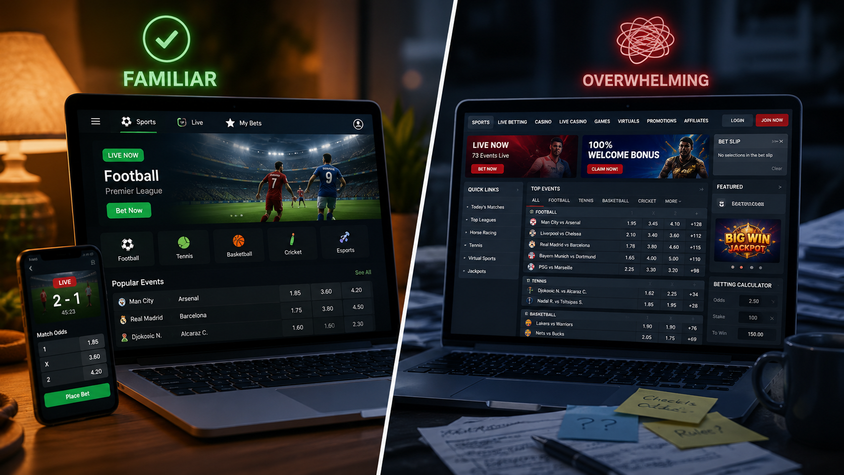 Why Some Betting Sites Feel Instantly Familiar and Others Never Do