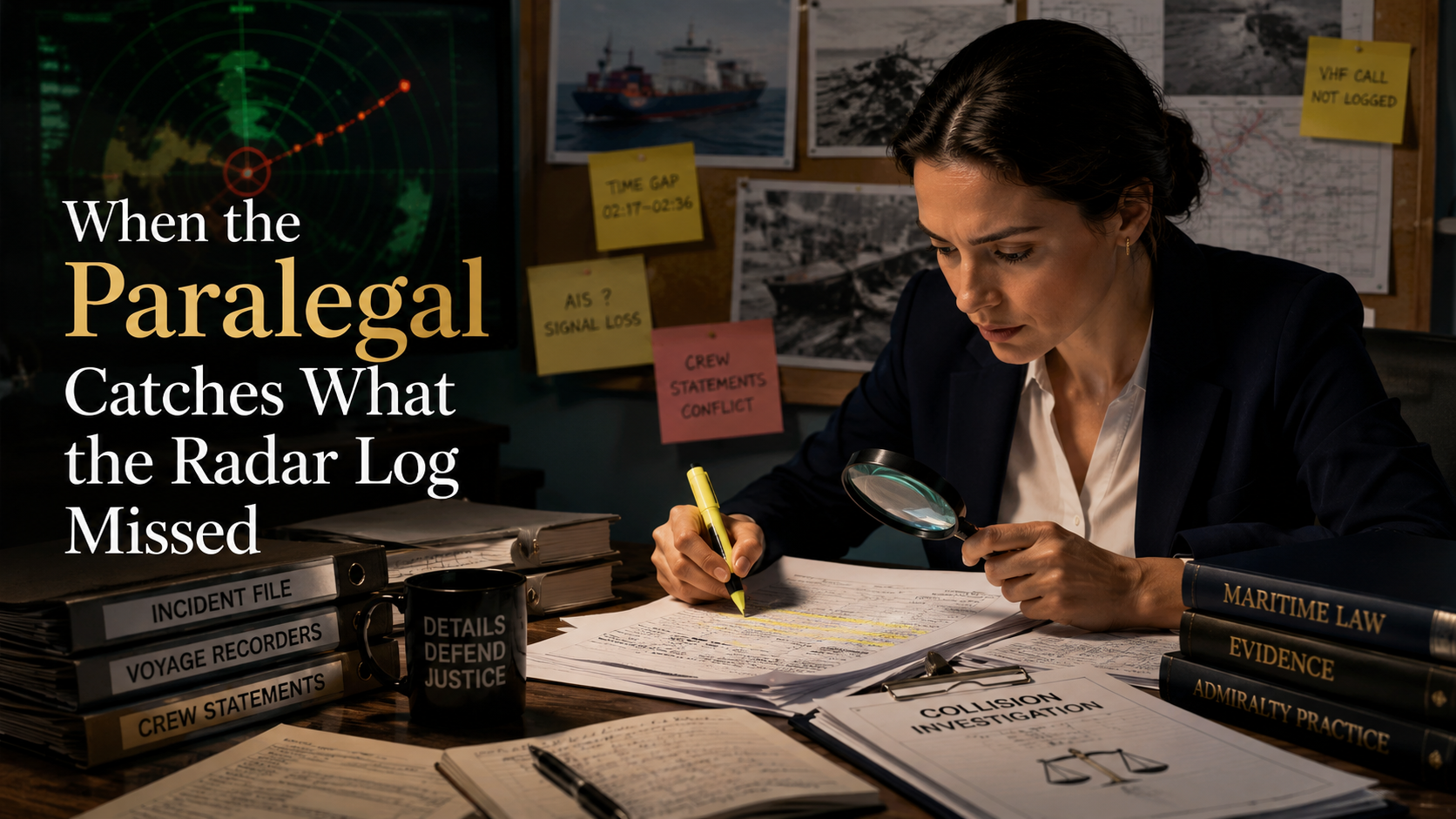 When the Paralegal Catches What the Radar Log Missed