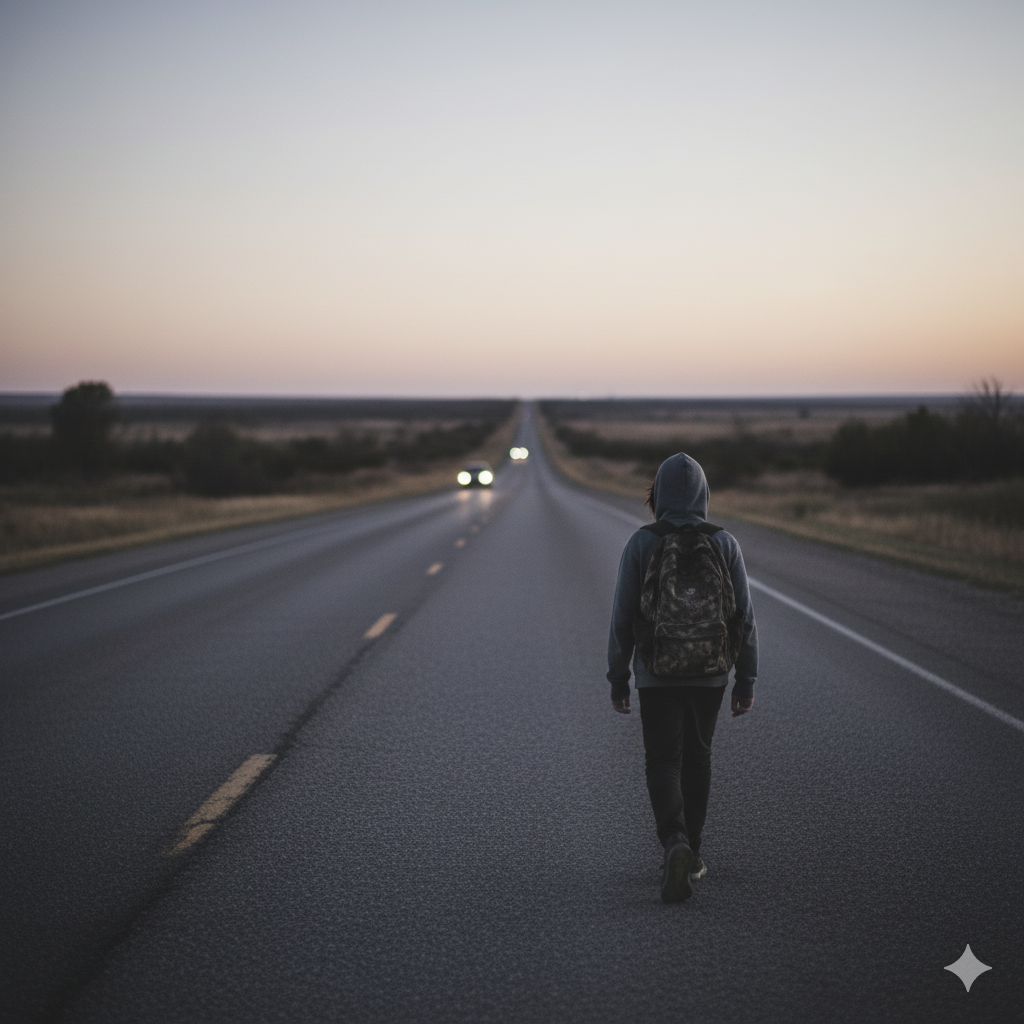 vulnerability on a desolate road