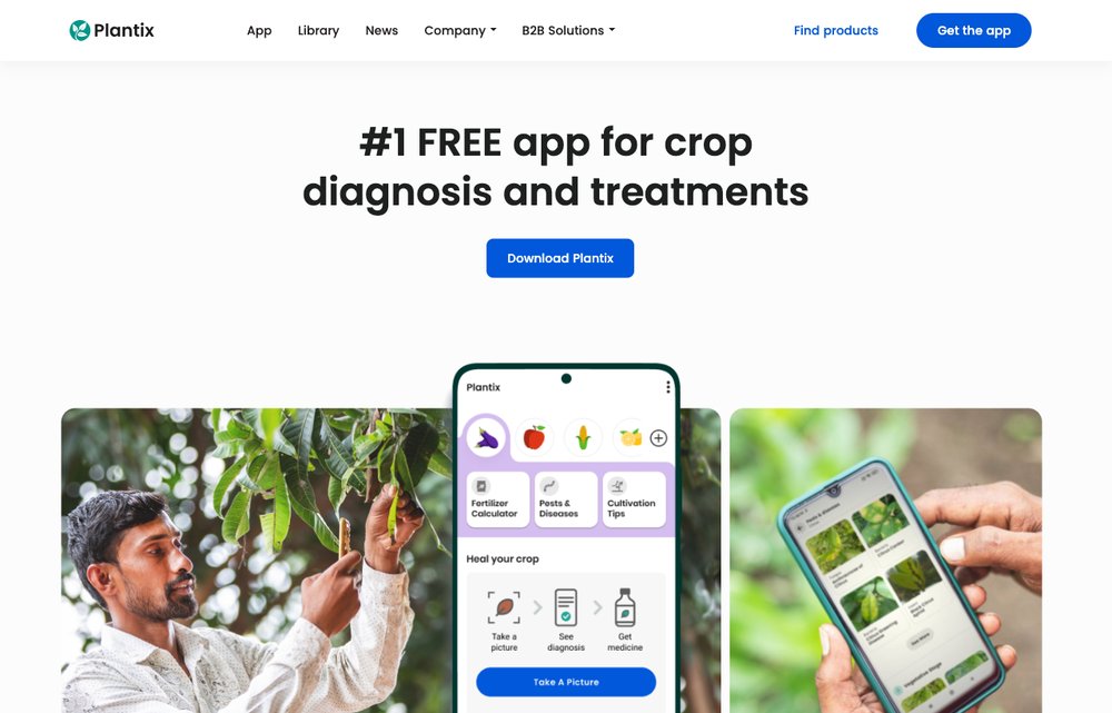 Plantix app screenshot