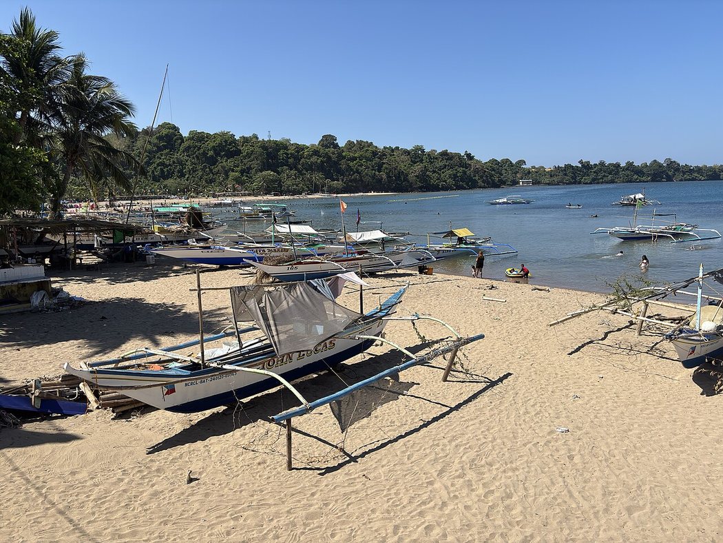 Bataan (Bagac and Morong) beach near Manila