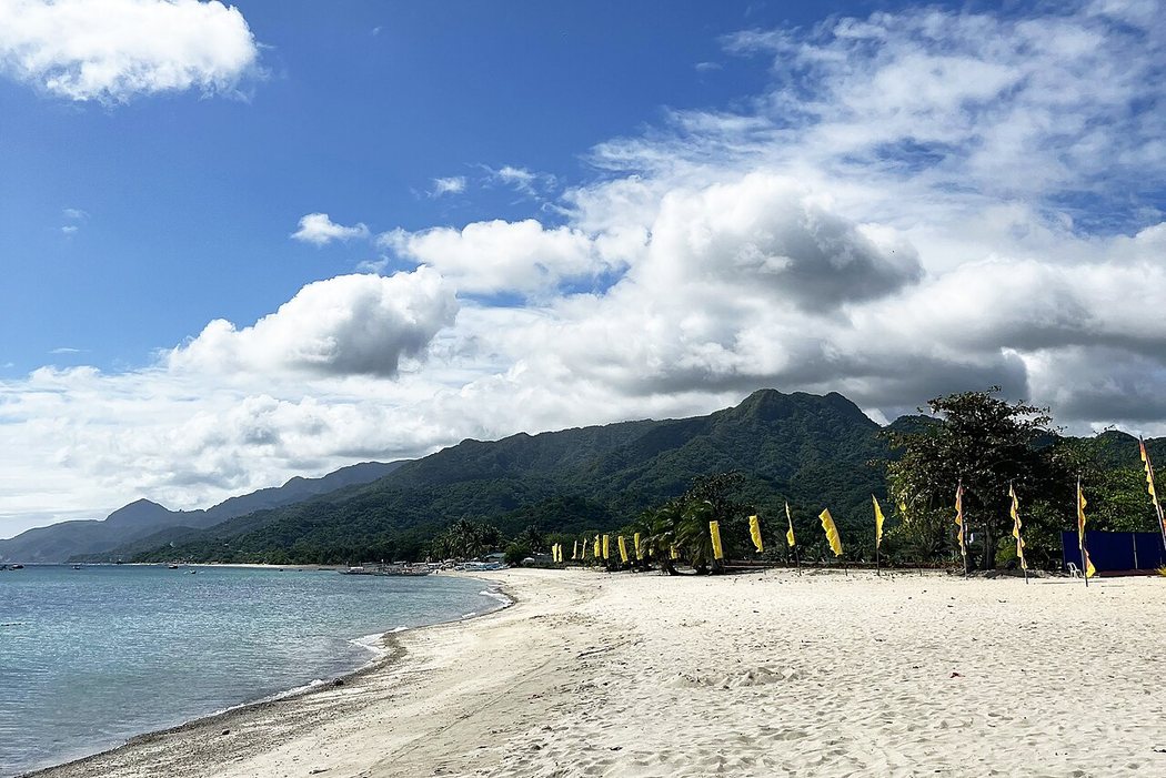 Laiya, San Juan (Batangas) beach near Manila