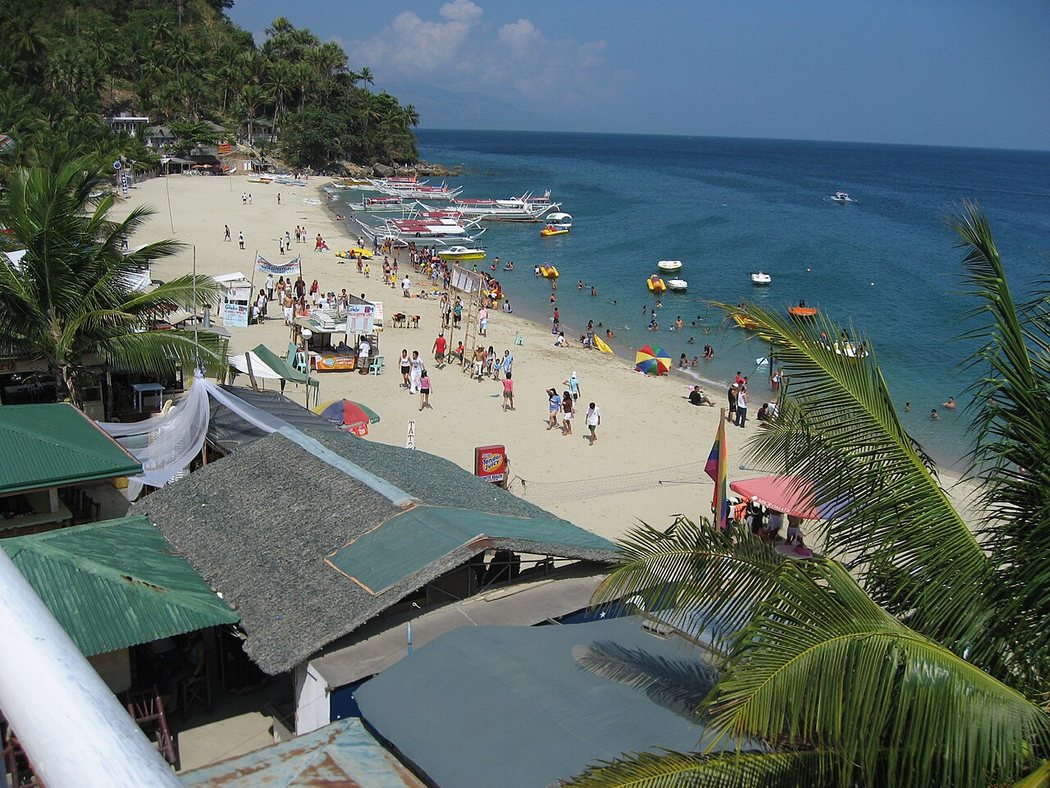 Puerto Galera beach near Manila