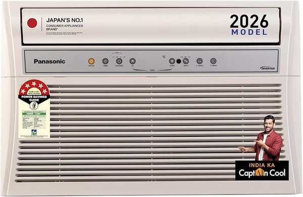 Panasonic 1.5 Ton 5 Star Premium Inverter Window AC