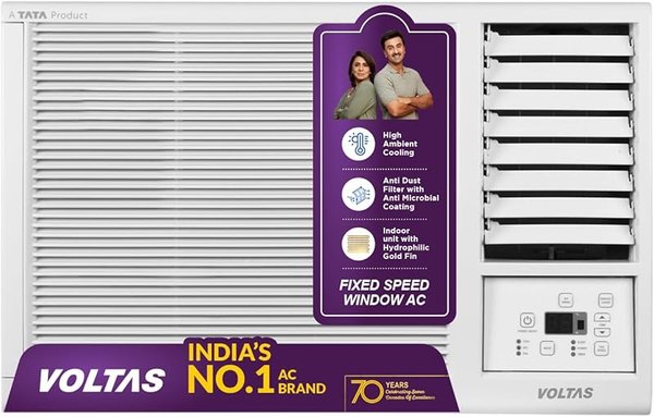 Voltas 1 Ton 2 Star Fixed Speed Window AC