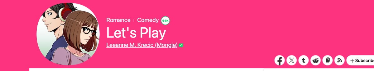 Let's Play by Mongie webcomic on WEBTOON