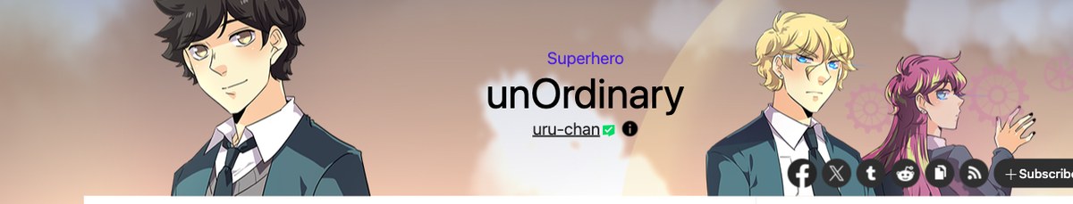 unOrdinary by uru-chan webcomic on WEBTOON