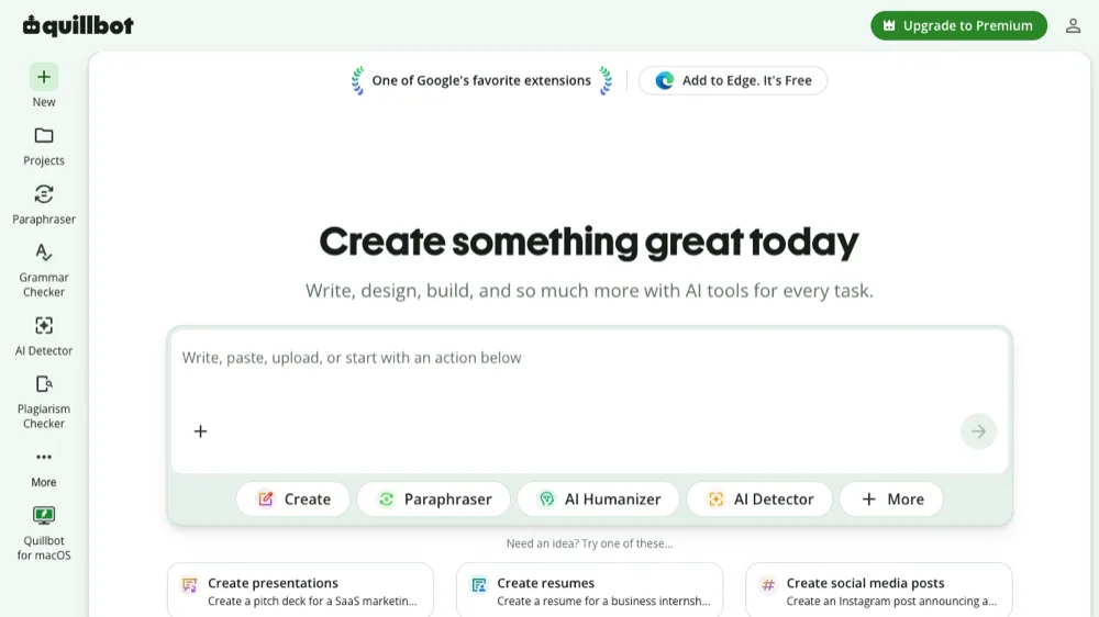 QuillBot screenshot