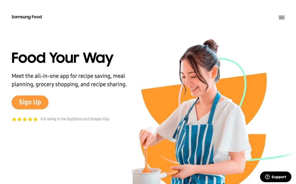 Samsung Food app