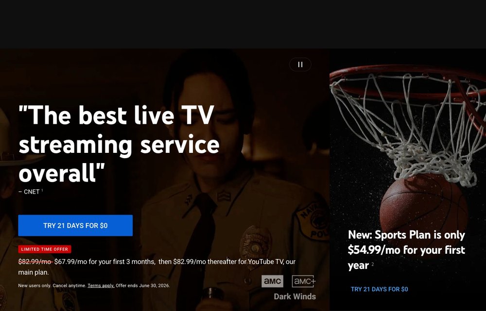 YouTube TV