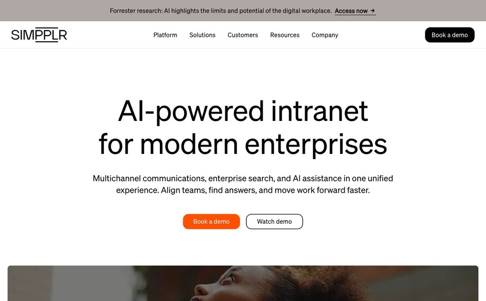 Simpplr employee experience platform