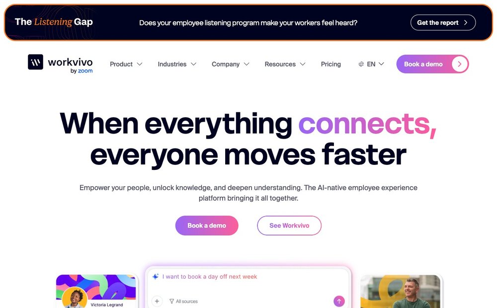 Workvivo by Zoom intranet