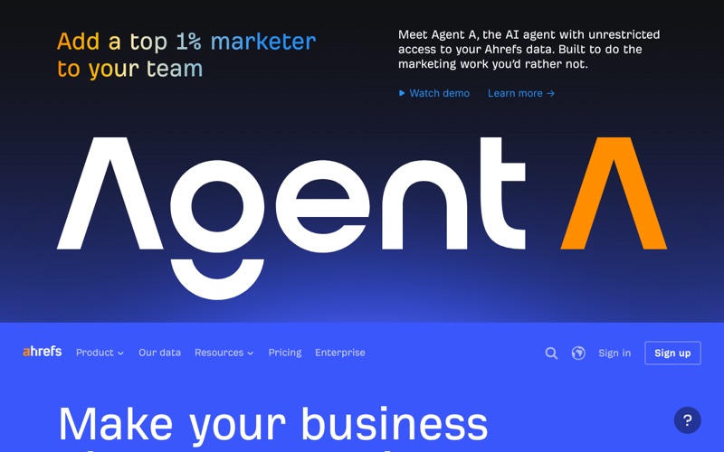 Ahrefs backlink checker