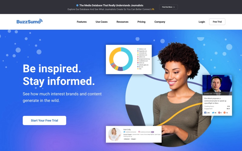 BuzzSumo backlink analysis