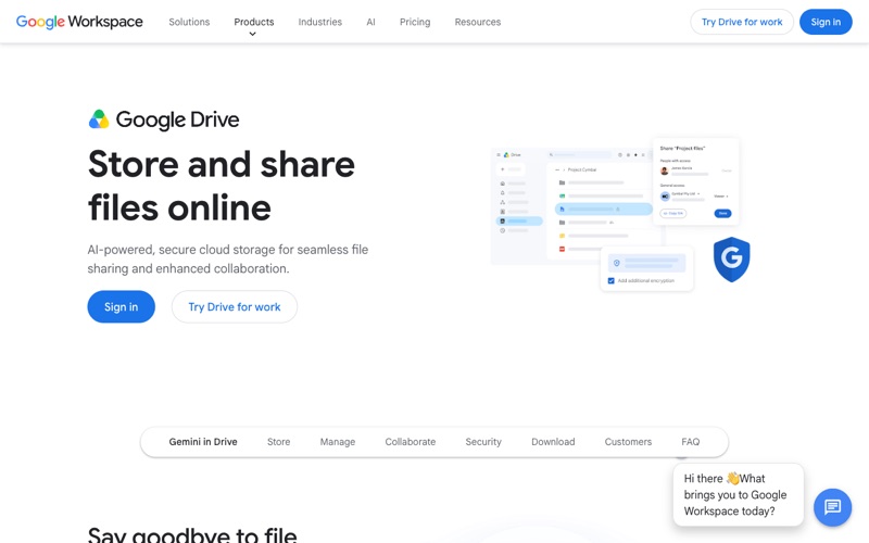 Google Drive cloud storage