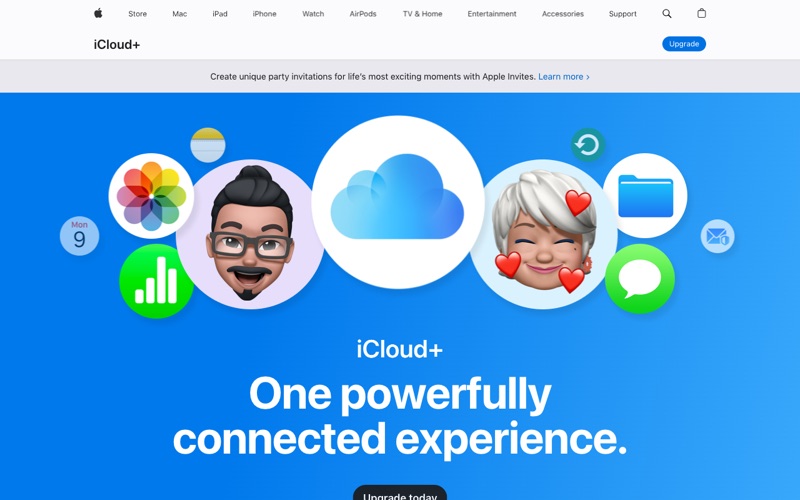 iCloud+ cloud storage
